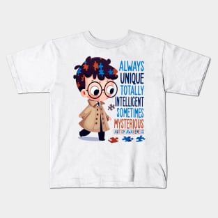 Puzzle Sleuth: Mind Body Balance Kids T-Shirt